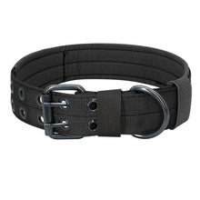 Load image into Gallery viewer, Dog Collar Tactical Style, Black and Camo - GAME-BRED K-9&#39;s