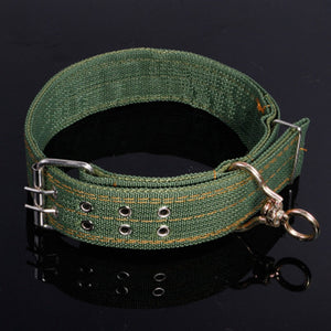 Thickened Widening  Metal Buckle Adjustable Quick Released Collar - GAME-BRED K-9's