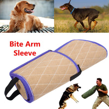 Load image into Gallery viewer, Dogs Training Bite Sleeve With Wooden Handle for Working Dogs - GAME-BRED K-9&#39;s