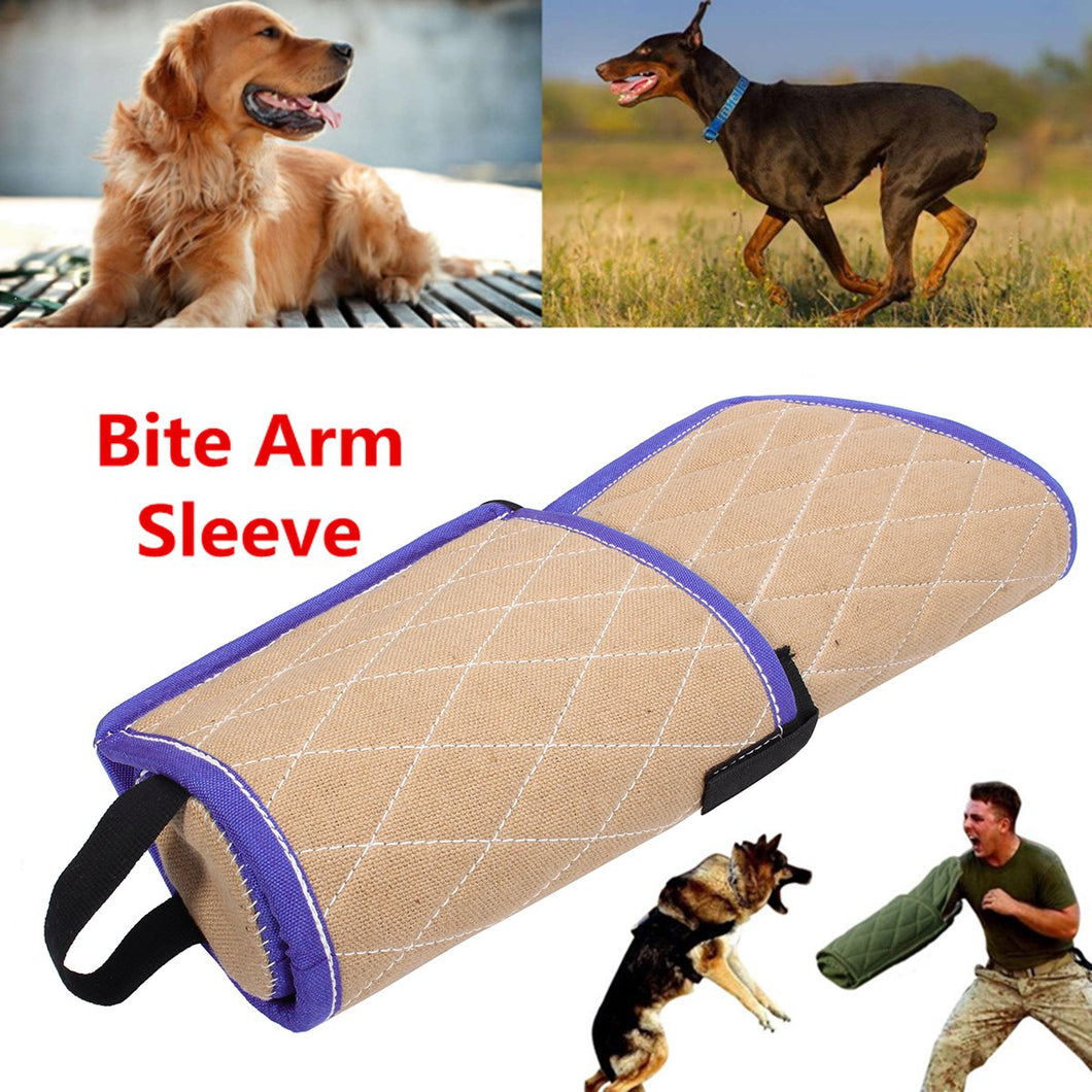 Dogs Training Bite Sleeve With Wooden Handle for Working Dogs - GAME-BRED K-9's